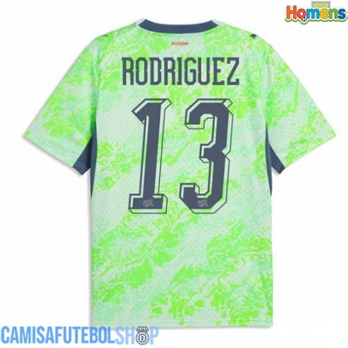 Camisa de time de futebol Suíça Ricardo Rodriguez #13 Replicas 2º Equipamento Mundo 2026 Manga Curta